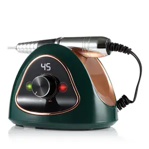 68W White/Balck/Green High Quality Strong Tabletop Nail Drill Machine 45000rpm Professional