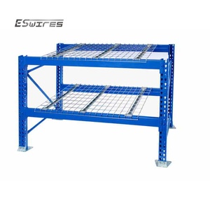 Plateau en fil d'acier galvanisé à chaud entièrement soudé, facilement installable, pour rayonnages d'entrepôt - Product Image 6