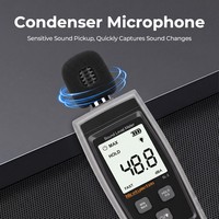 Sonometre numérique portable SL-1 30-130 dB, testeur de bruit à réponse rapide, MAX/MIN, rétroéclairage HD, pour atelier, circulation, maison