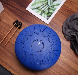 Wholesale 12 Inch 13 Notes Steel Tongue <b>Drum</b> Healing Instrument for Sound Therapy Creative Gift for Music Lover - Product Image 5