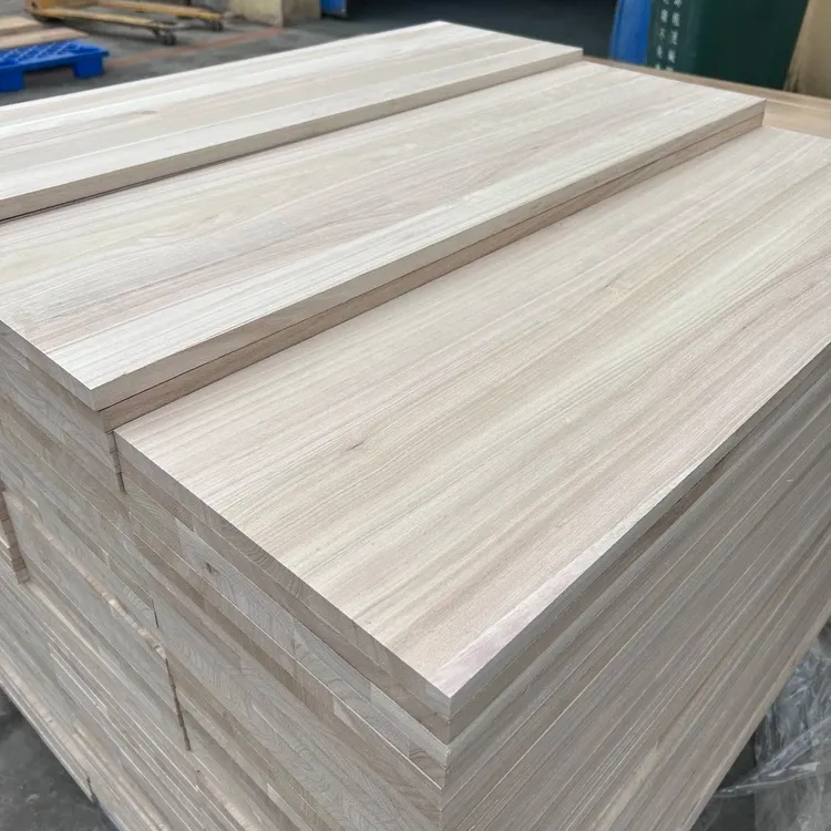 AA grade wood panel paulownia board for coffins