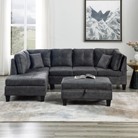 Win force Factory Corner Section als Sofa garnitur Möbel Wohnzimmer Sofa mit Lagerung Ottoman 5-Sitzer Luxus Modular Sofa Sofas