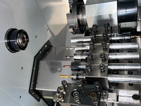 Tour CNC automatique de haute précision YH25 pour l'usinage du cuivre et de l'aluminium, destiné aux industries médicale et horlogère