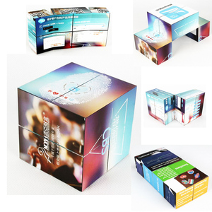 2025 OEM publicidad personalizada plegable diamante mágico plástico juguete bloque cubo imán rompecabezas - Product Image 3