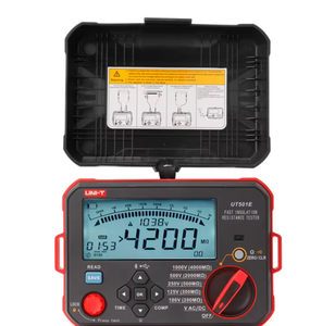 UNI-T UT501E Comprobador de Aislamiento Rápido con Pantalla LCD, Voltaje 30V-600V, Resistencia de Aislamiento 1M, en Stock - Product Image 1