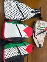 Sac bandoulière Palestine Sac de poitrine en polyester Sac bandoulière Palestine pour l'extérieur
