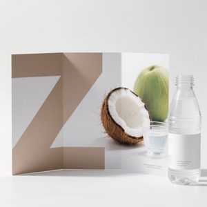 Impression de prospectus couleur personnalisés à bas prix, impression offset de dépliants pliés en trois avec logo personnalisé sur papier d'art pour la publicité - Product Image 1