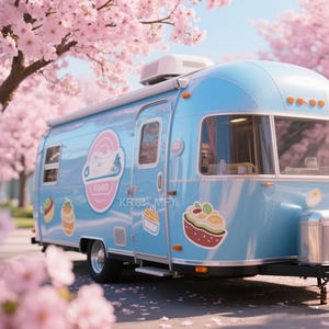 Carritos de Comida Móviles Tipo Hot Dog y Café 2025, Remolques Pequeños para Malasia y EE. UU., Personalizados y Totalmente Equipados - Product Image 1