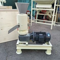Ligne de production de granulés de biomasse à matrice plate personnalisée, presse à briquettes de sciure de bois