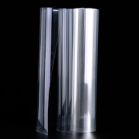 Film protecteur transparent en PET de haute qualité, feuille de plastique PET anti-buée enduite de PET, vente chaude
