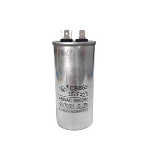 Condensatore CBB65 per unità esterna di condizionatore d'aria a batteria, avviamento 35UF 450V, in alluminio, controllo elettronico, per uso domestico - Product Image 5