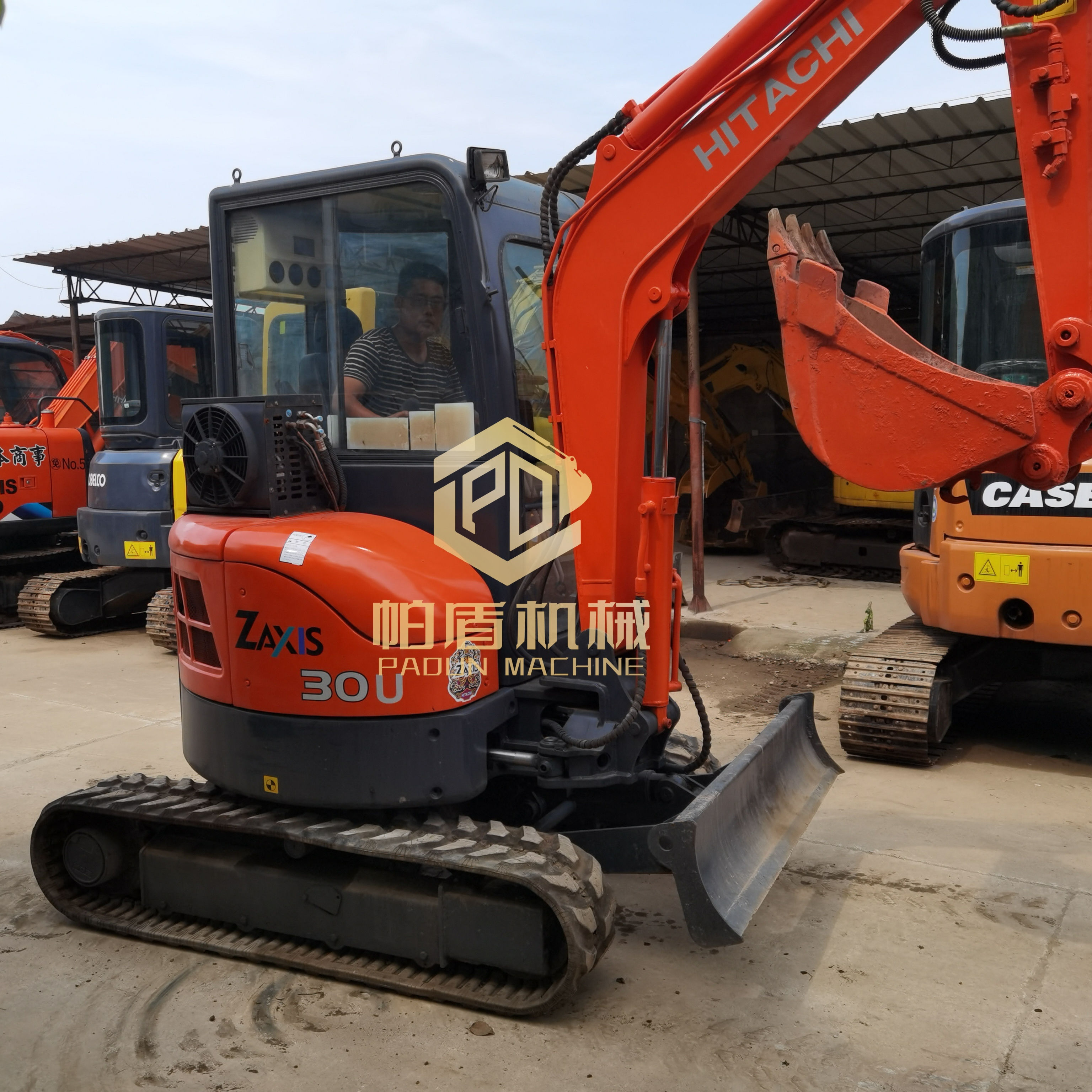 Deals Hitachi Zx30 Mini Excavator Second-Hand, Good Condition