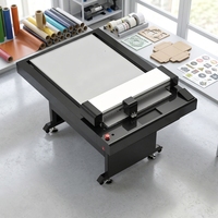 Plotter de Corte de Cama Plana CNC de Doble Cabezal, Máquina Automática para Hacer Muestras, Fabricación de Cajas, Cartón Plegable, Prototipos de Embalaje
