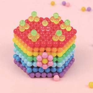 Children Water Mist <b>Magic</b> Beads 2400pcs Diy <b>Magic</b> Beads Set Water Mist <b>Magic</b> Beads Girls Educational Toys - Product Image 3