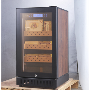 Humidor Eléctrico Pequeño de Acero Inoxidable para Cigarros, con Tanque de Agua para Humidificación, Capacidad para 200 Cigarros - Product Image 4