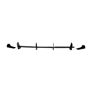 Aileron arrière Amp-Z pour Volkswagen Polo Mk6 GTI 2018-2021, finition mate, style tuning - Product Image 2
