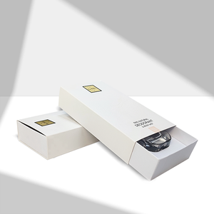 Caja de Embalaje de Perfume de Cartón Rígido Cuadrado de Lujo con Diseño de Logotipo Personalizado, con Cajón Ranurado Deslizante Reciclable - Product Image 3