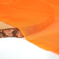 Vente chaude tissu voile rose clair uni ignifuge permanent pour décorations de fête
