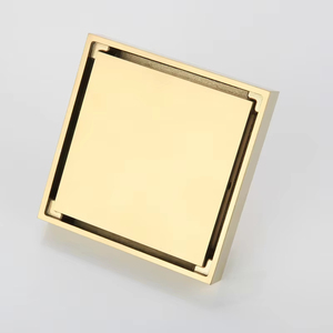 Drenaje de Piso Cuadrado Personalizado de Acero Inoxidable SUS304 Moderno con Inserto para Azulejos, Anti-olor, para Ducha, Hotel y Baño - Product Image 5