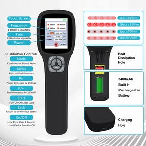 Alat Terapi Laser Dingin LLLT Kelas 4 untuk Hewan (650nm 808nm) untuk Fisioterapi Nyeri Arthritis pada Hewan - Product Image 5