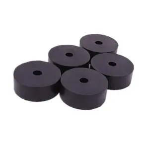 Various Shaped EPDM Protective Round Oil Resistant Silicone Rubber Bumper For Furnitures