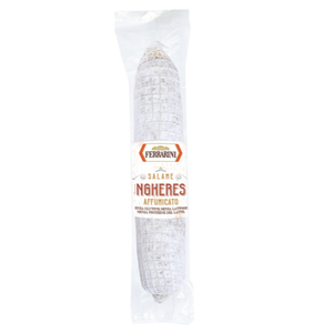 Salame Ungherese de porc fumé à grain très fin de qualité supérieure d'un fabricant italien pour la vente en gros - Product Image 1