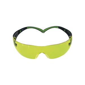 Gafas de seguridad 3M de policarbonato, lentes de policarbonato amarillas, EN 166, en 170, en negro y verde - Product Image 1