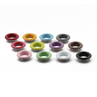 Fournisseur de œillets de haute qualité, œillet en laiton métallique de couleur argent, taille intérieure du trou de 12 mm, pour le cuir
