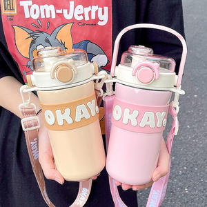 Botella de Agua Personalizable de Acero Inoxidable Aislada, Ecológica, Libre de BPA, de Gran Capacidad, Portátil, para el Verano - Product Image 3