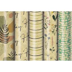 ZOEWIE Geschenkpapier Gras/Recy. Awaking Nature 1,5x70cm 70g/m², folienfrei - Product Image 1