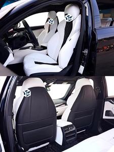 Fundas para Asientos Delanteros de BMW M3, Asientos Delanteros y Traseros de M5, Material de Cuero y Fibra de Carbono, Tipo de Piezas para Asientos - Product Image 5