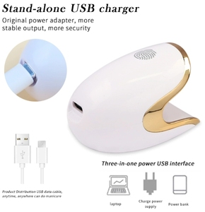Nouvelle arrivée 12W Mini lampe à ongles UV LED Sèche-ongles électrique USB portable Machine de luminothérapie Matière plastique pour Nail Art - Product Image 5
