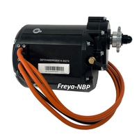 Moteur à entraînement central QSMOTOR refroidi par liquide QS138 V3 4000W 90H avec boîte de vitesses Fardriver ND72680 et kits de câblage DKD pour moto