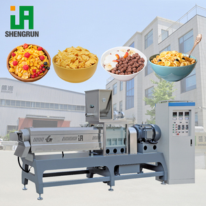 Continuous Extrusion Corn Production Line China Factory Price Automatic Cereal <strong>Flakes</strong> Snack Food Making Machine - Product Image 3