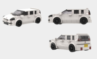 Blocs de construction en plastique personnalisés, nouvelle collection, supercar pour adultes, jouet éducatif DIY, couleur personnalisable