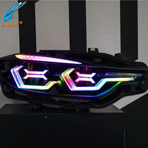 ไฟวงแหวนคริสตัล <span class=keywords><strong>LED</strong></span> 5D DRL แบบ B-deals M-style สำหรับ BMW F80 F82 F83 F30 F35 ไฟหน้า <span class=keywords><strong>LED</strong></span> อุปกรณ์ตกแต่งรถยนต์ ไฟส่องสว่างเวลากลางวัน - Product Image 1