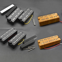 Musical Instrument Parts Open Bass Pickup Set for 4 & 5 String Electric Bass Guitar Replacement Accessories