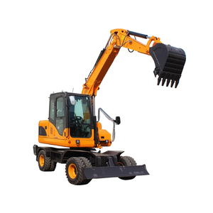Excavadora Hidráulica Mini de Ruedas y Orugas ELORRY EL85L de Alta Calidad con Cucharones de 8T y 9T en Venta en Kenia - Product Image 6