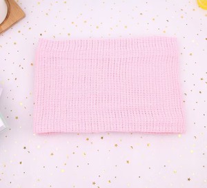 Thời Trang Di động Em Bé Chăn Cho Pram Mềm Tinh Khiết Cotton 70X90Cm Vuông Đồng Bằng Rắn Dệt Kim Mùa Hè Chăn 100% Bông Thuyền - Product Image 3