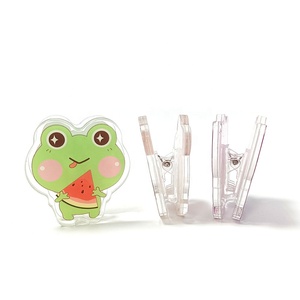 Kẹp Lò Xo Acrylic Trong Suốt Tùy Chỉnh Kẹp Dính Kẹp Giấy Nhựa Acrylic - Product Image 2