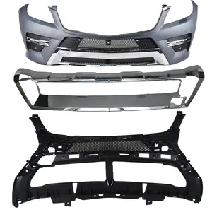 Bulk wholesale 1 year warranty OEM NO. 1668854925 pp front bumper plate supplier for Mercedes Benz ML166 2012 2013 2014 tunning