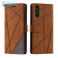 Étui portefeuille iExplore Business avec porte-cartes pour Samsung Galaxy A57 A72 S26 Ultra iPhone 17 Pro Max