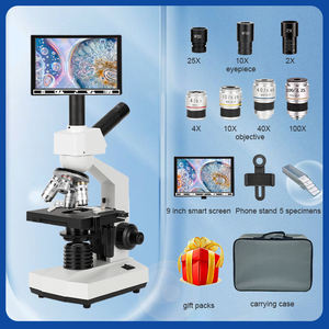Monokulares TV-Mikroskop Halogenlampe Biologisches Mikroskop LED-Licht Medizinisches Labor mikroskop - Product Image 2