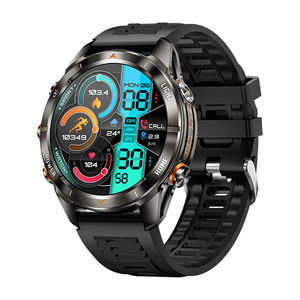 นาฬิกาอัจฉริยะไฟฉาย KT80แสง UV, โทรอัจฉริยะโหมดการเคลื่อนไหวหลายจุด515mAh 3ATM นาฬิกาอัจฉริยะกันน้ำกลางแจ้ง - Product Image 4