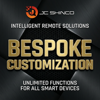 Universal Remote Controller for Medical/Hospitality/Industrial Equipment Fully Customize Keys & Protocol Aluminum Alloy Remote