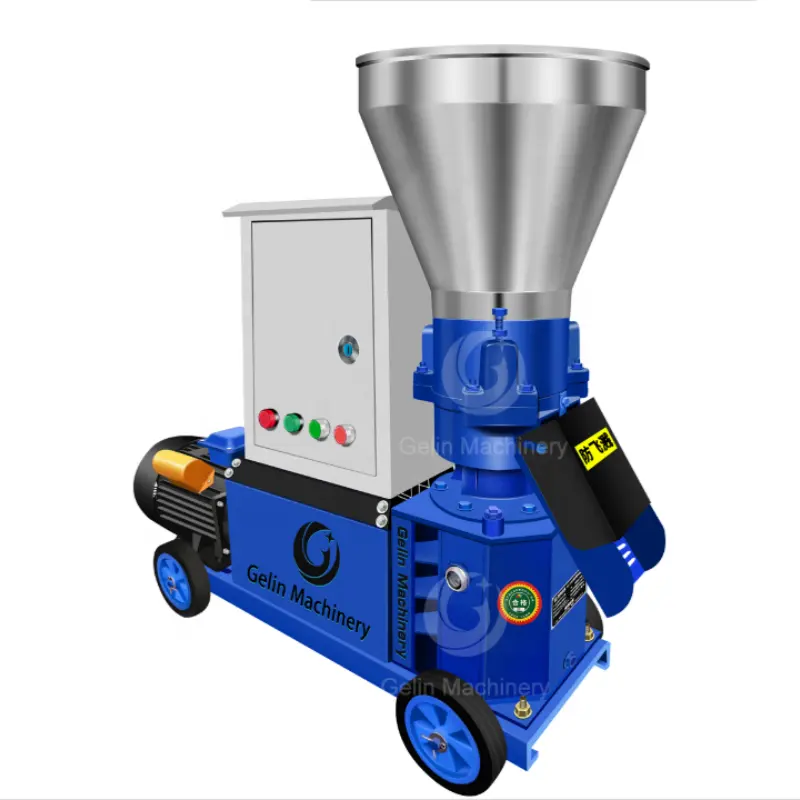 홈 자동 치킨 펠레타이저 밀 소형 가축 펠렛 프레스 육계 사료 제조 기계