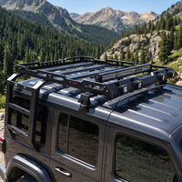 Accessoires tout-terrain 4x4, porte-bagages de toit pour JL 2018+ 4 portes
