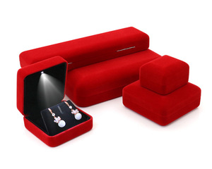 Caja de embalaje de joyería de gama alta personalizada Caja de joyería con luz LED - Product Image 5