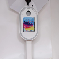 Photomaton professionnel ovale DSLR caméra Photobooth coque en métal avec iPad Surface Pro adapté fête équipement de location Photobooth