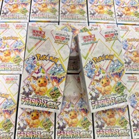 Pokémon TCG SV8a Terastal Festival Ex Booster Box Version Japonaise 10 paquets de boosters Eevee Ex scellés en usine, vente en gros